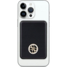 Guess Powerbank Powerbank Inductive 5W GUPBM3AL4DMK 3000mAh black/black MagSafe 4G Strassed Metal Logo
