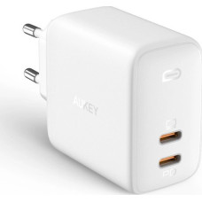 Aukey Charger 2x USB-C 6 A (PA-B4 White)