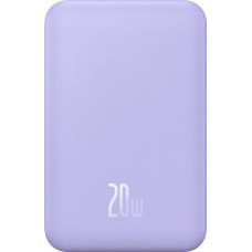 Baseus Powerbank Magnetic Mini 20W 5000mAh Purple.
