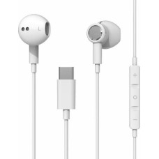 Beline Headphones USB-C earphones SK194 white/white