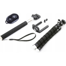 Xrec Selfie stick 4-in-1 / Flexible Tripod / Remote Control / Monopod / Phone / Smartphone Holder.