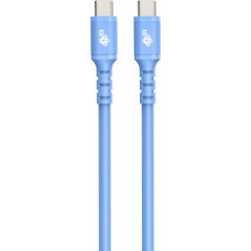 TB USB C_- Kabel USB C 1m. niebieski