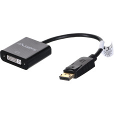 Lanberg Adapter AV Lanberg DisplayPort - DVI-D czarny (AD-0007-BK)
