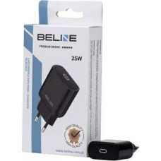 Ładowarka sieciowa Beline Charger 25W GaN USB-C PD 3.0 bez kabla, czarna