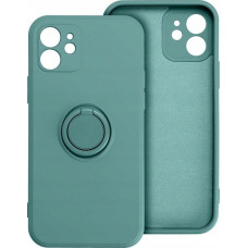 OEM SILICONE RING case for IPHONE 16 Plus green
