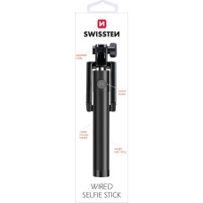 Swissten Selfie Stick Wired Selfie Stick