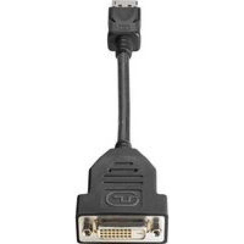 Adapter HP AV DisplayPort - DVI-D czarny (FH973AT)