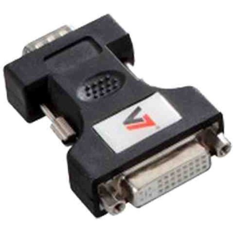 V7 Adapter AV DVI-I - D-Sub (VGA) czarny ( E2VGAMDVIIF-ADPTR)