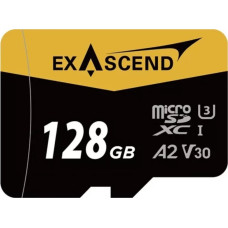Exascend Catalyst MicroSDXC 128 GB UHS-I/U3 A2 V30 card (EX128GUSDU1-AD)