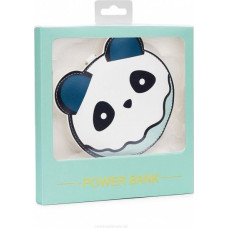 Babaco Powerbank Panda Keyring 2200mAh White and blue.