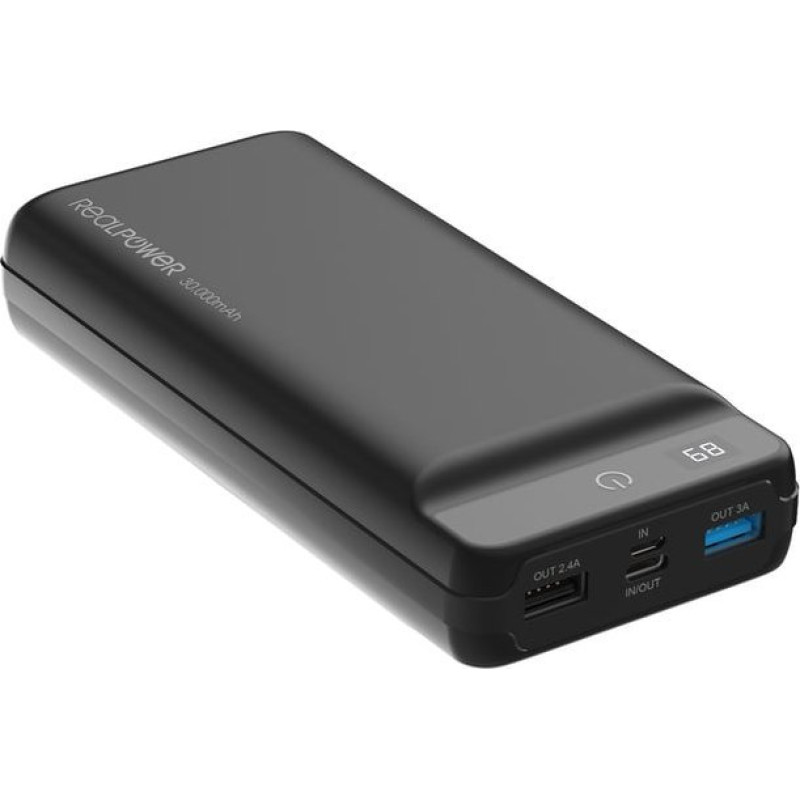 Realpower Powerbank Powerbank PB-30k PD