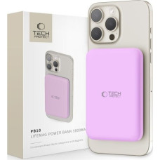 Tech-Protect Powerbank PB10 LIFEMAG MAGSAFE POWER BANK 5000MAH LILAC