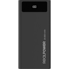 Realpower Powerbank PB-20k 20000mAh Black