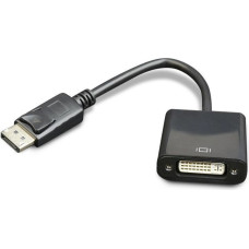 Adapter Gembird AV DisplayPort - DVI-I czarny (A-DPM-DVIF-002)