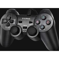 Marvo Gamepad GT-006, 15-button, USB, black, vibrating