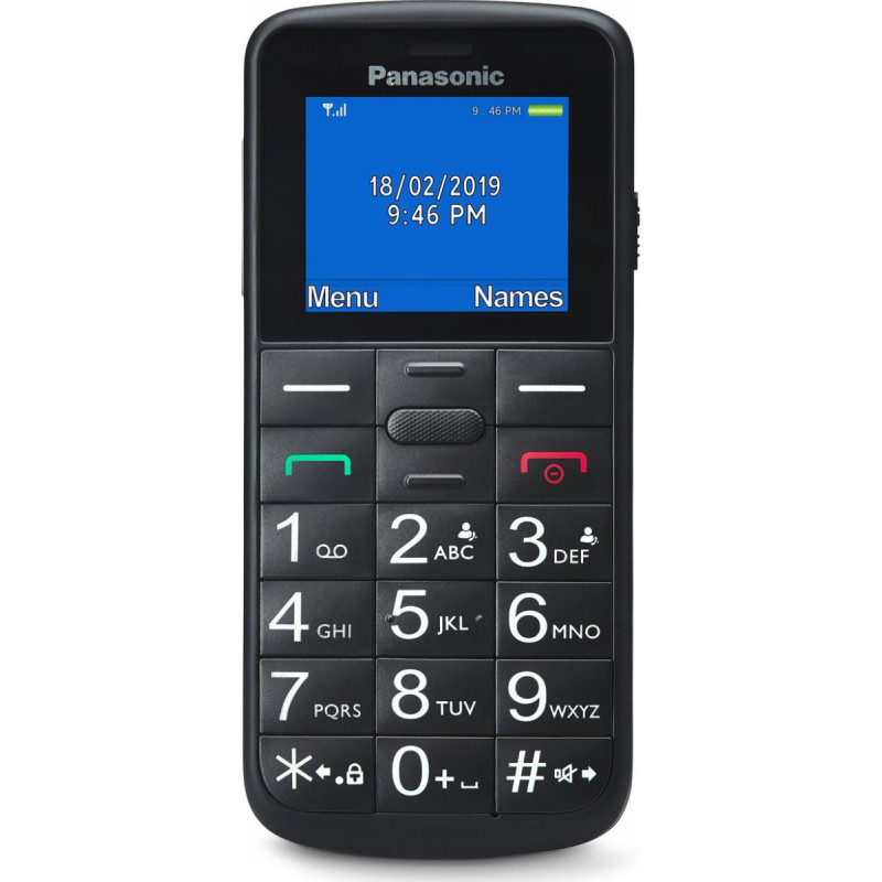 Panasonic Mobile phone for senior KX-TU110 black