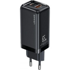 Usams Charger T47 USB/ USB-C 65W PD Fast Charging