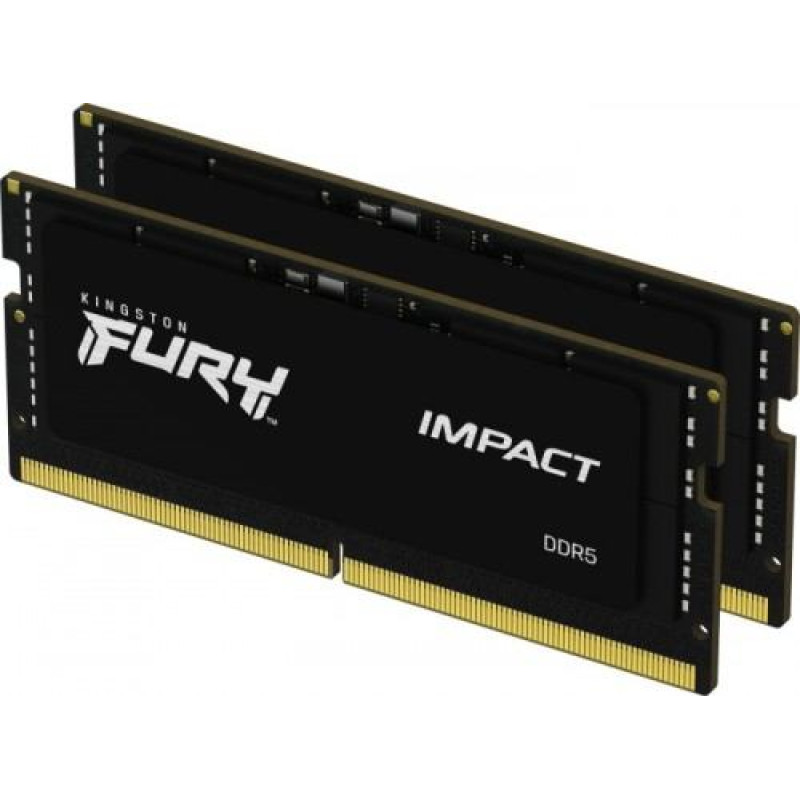 Kingston Technology FURY 32GB 4800MT/s DDR5 CL38 SODIMM (Kit of 2) Impact