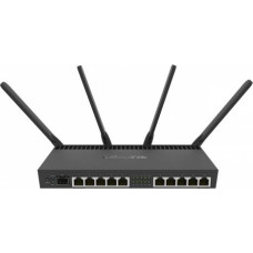 Mikrotik | RB4011iGS+5HacQ2HnD-IN | 802.11ac | 10/100/1000 Mbit/s | Ethernet LAN (RJ-45) ports 10 | Mesh Support No | MU-MiMO Ye