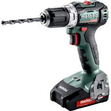 Metabo Drill/driver BS 18 L BL 18 V 2 x 2 Ah battery pack