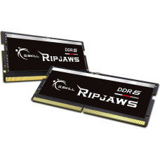 G.skill Ripjaws Laptop Memory, SODIMM, DDR5, 64 GB, 4800 MHz, CL40 (F5-4800S4039A32GX2-RS)