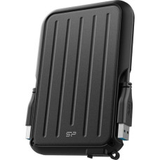 Silicon Power Dysk zewnętrzny HDD Silicon Power Armor A66 4TB Czarny (SP040TBPHD66LS3K)