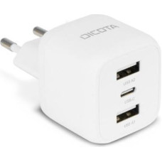 Dicota Ładowarka GaN 32W 2xUSB-A 1xUSB-C biały