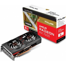 Sapphire Technology Karta graficzna Radeon RX 7600 Gaming OC 8G GDDR6 128bit 3DP/HDMI