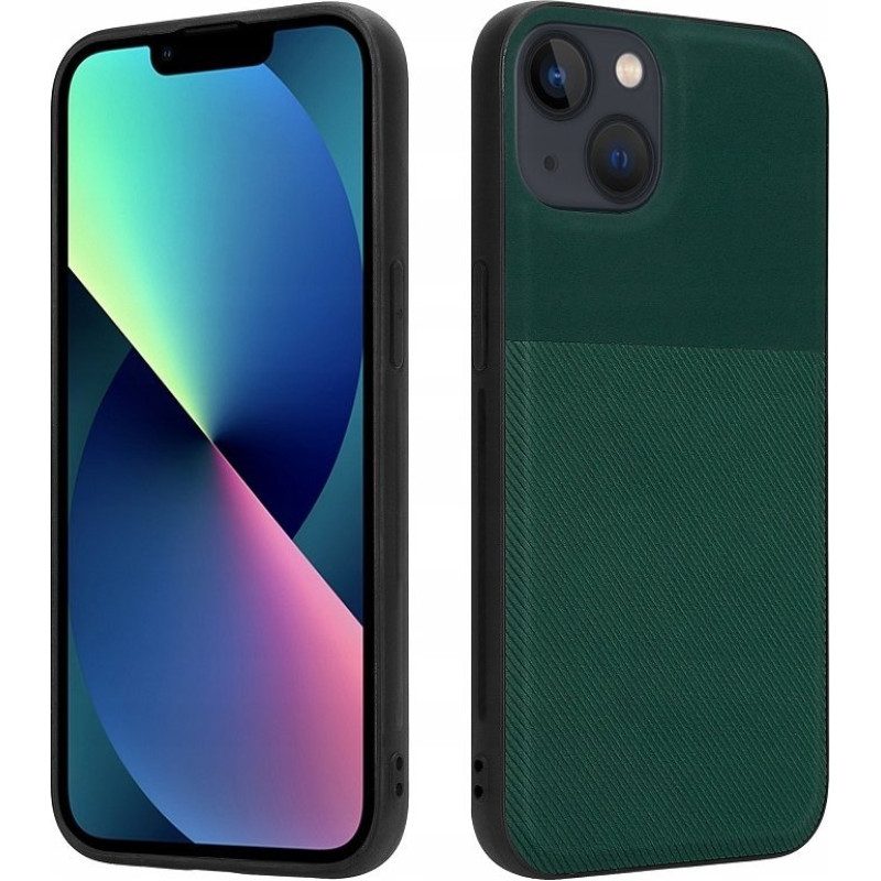 OEM Striped case for Iphone 13 PRO green
