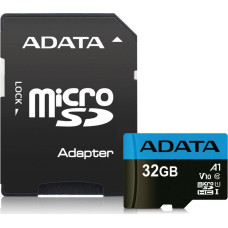 Adata Premier MicroSDHC 32 GB Class 10 UHS-I/U1 A1 V10 card (AUSDH32GUICL10A1-RA1)