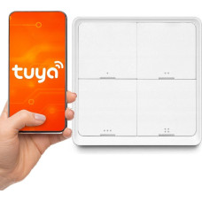 Tuya Cell phone ZigBee button remote control SC04 Smart 4 channels 12 scenes