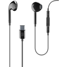Cellular Line Cellularline USB-C Headphones Kopfhörer mit Mikrofon Schwarz