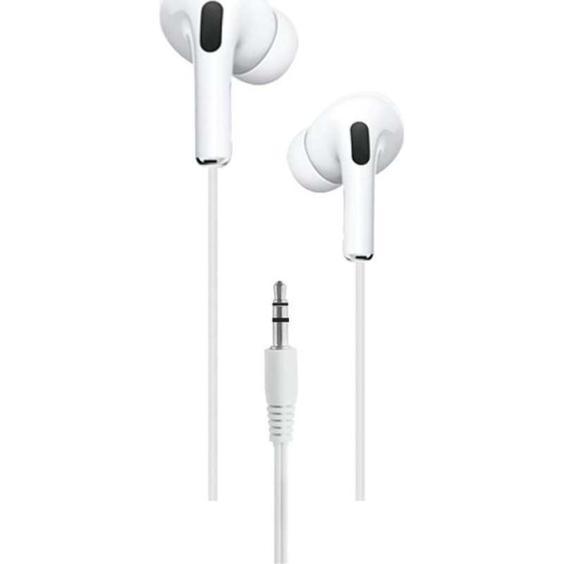 2GO In Ear Kopfhörer Stereo Headphones weiß