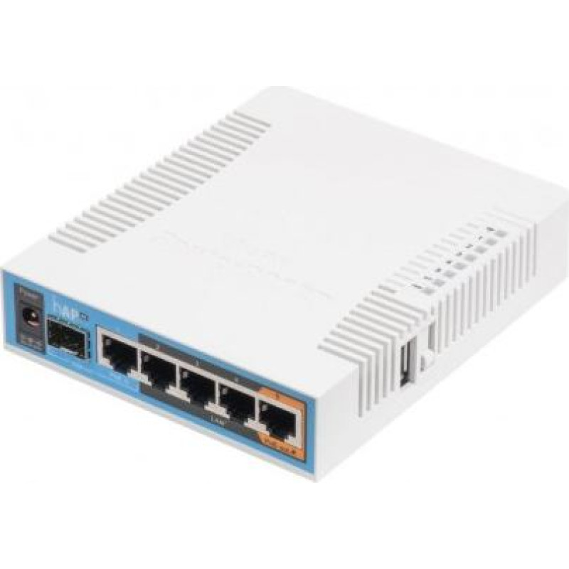 Mikrotik Router WiFi 4 Mikrotik hAP ac (RB962UiGS-5HacT2HnT) 2,4GHz(2x2)/5GHz(3x3) 6p