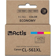 Actis KC-561 Ink (Canon CL-561XL replacement; Supreme; 18 ml; blue, purple, yellow). Prints 60% more than OEM.