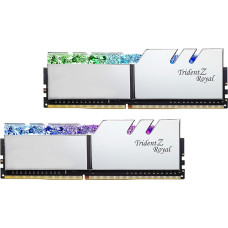 G.skill TRIDENTZ ROYAL RGB DDR4 2X16GB 3600MHZ CL18 XMP2 SILVER F4-3600C18D-32GTRS