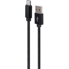 Gembird USB-A USB-C cable braid 1.8m black box