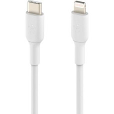Kabel Belkin USB-C - Lightning 2 m biały (CAA003bt2MWH)