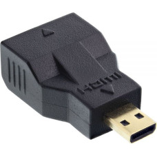 Adapter Inline HDMI Micro - HDMI Mini AV czarny (17690C)