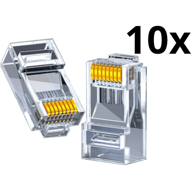 Adapter Blow AV 93-385# 8p8c (rj45) wtyczka telefoniczna 10szt