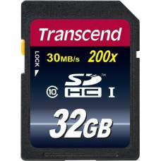 Transcend 200x SDHC 32 GB Class 10 card (TS32GSDHC10)