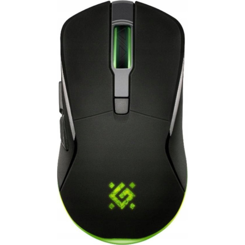 Defender Wireless Mouse DEMON GM-534 optical 3200dpi black RGB ACUMULATOR 6 buttons Gaming