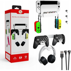 JYS Wall Mount Wall Hanger for Nintendo Switch / Switch OLED / Switch LITE / NS252