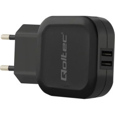 Qoltec Charger 2x USB-A 2.4 A (50185)