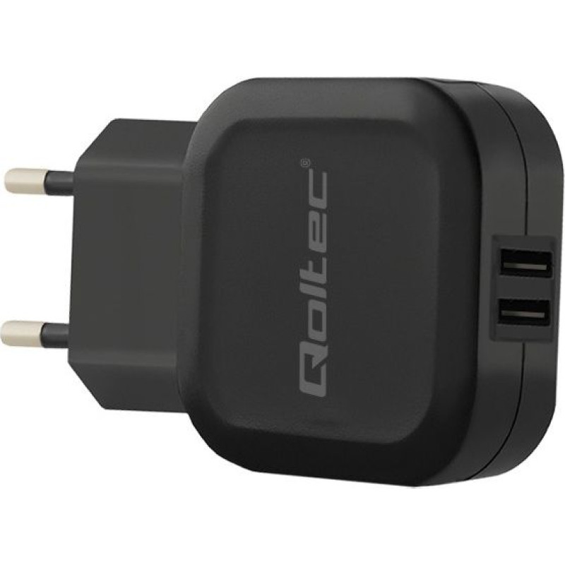 Qoltec Charger 2x USB-A 2.4 A (50185)