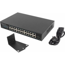 Lanberg Switch Lanberg RSGE-24P-2GE-2S-360