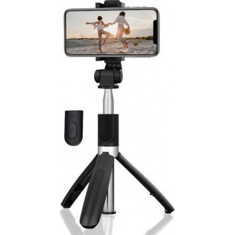 Media-Tech Selfie stick 2in1 SELFIE TRIPOD - Selfie holder and desk stand 2 in 1 with Bluetooth remote control