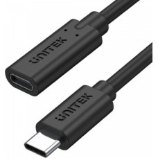 Unitek Kabel USB Unitek USB-C - USB-C 1.5 m Czarny (C14086BK-1.5M)