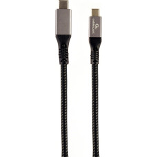 Gembird USB-C - USB-C 1.5m Black-Gray Cable (CCBP-USB3-CMCM100-1.5M)