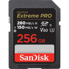 Sandisk Extreme PRO SDXC 256 GB Class 10 UHS-II/U3 V60 card (SDSDXEP-256G-GN4IN)